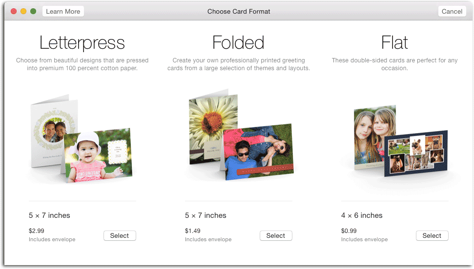Greeting card software for mac computers